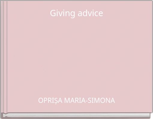 Giving advice