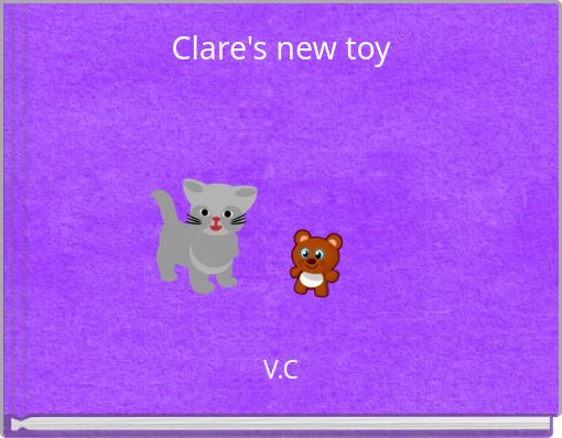 Clare's new toy