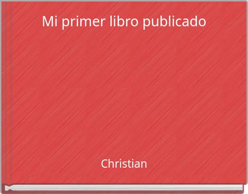 Mi primer libro publicado