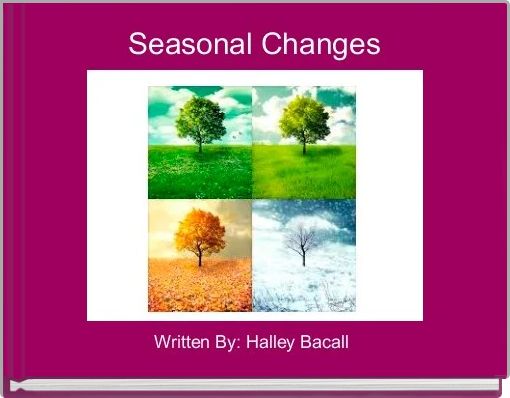 Front cover of 'Seasonal Changes' 