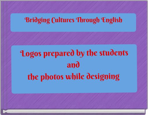 Logos prepared by the students and the photos while designing
