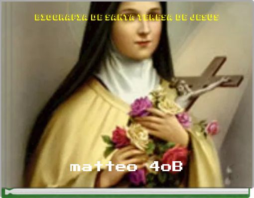 Front cover of 'biografia de santa teresa de jesus' 