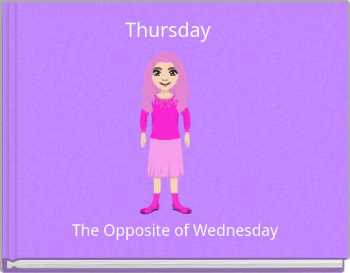 Front cover of 'Thursday' 