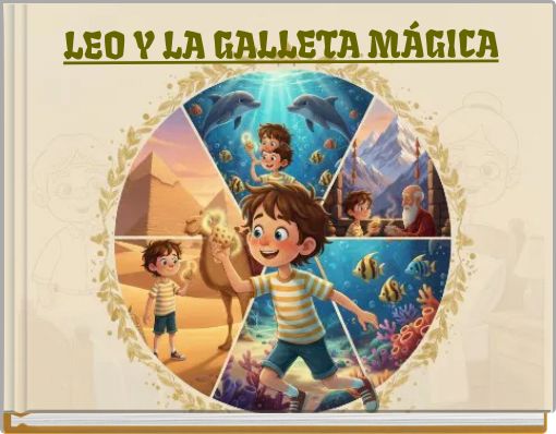 Front cover of 'LEO Y LA GALLETA MÁGICA' 