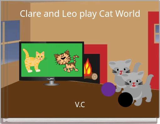 Clare and Leo play Cat World