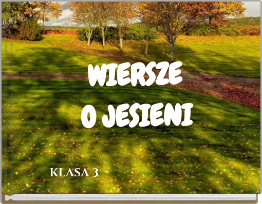WIERSZE O JESIENI