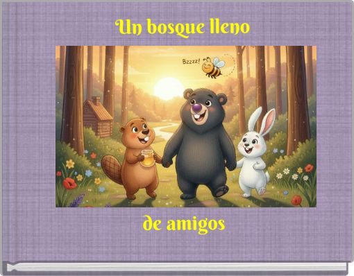Front cover of 'Un bosque lleno de amigos' 