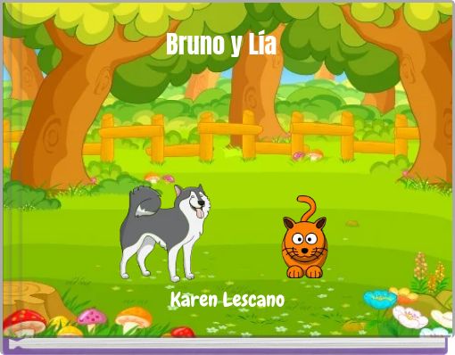 Front cover of 'Bruno y Lía' 