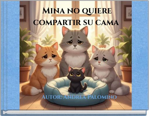 Front cover of 'Mina no quiere compartir su cama' 