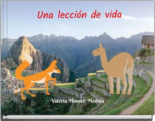 Front cover of 'Una lección de vida' 