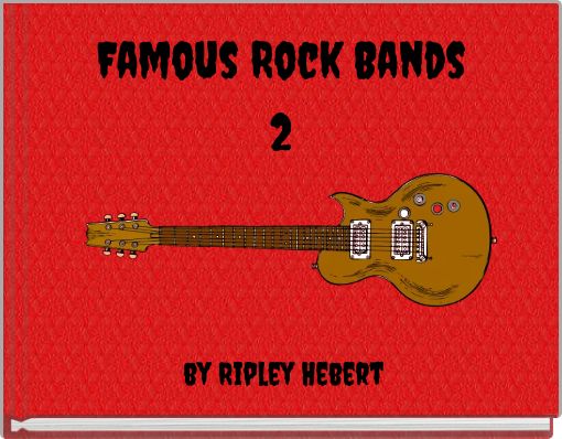 Front cover of 'Famous Rock Bands 2' 