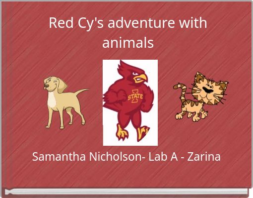 Red Cy's adventure with animals