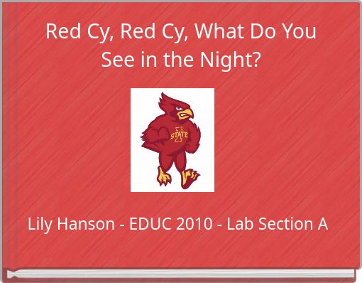 Red Cy, Red Cy, What Do You See in the Night?