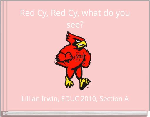 Red Cy, Red Cy, what do you see?