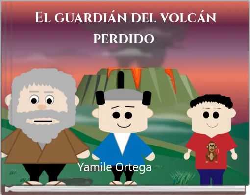 Front cover of 'El guardián del volcán perdido' 