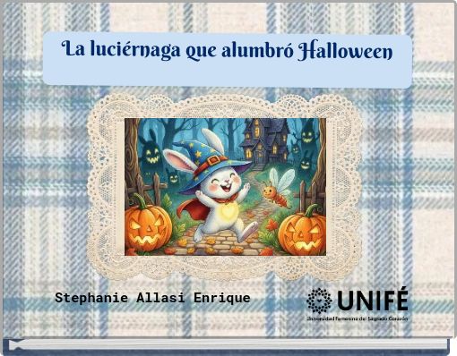 Front cover of 'La luciérnaga que alumbró Halloween' 