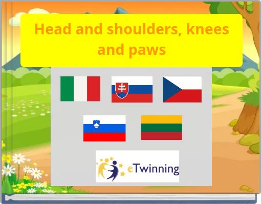 Head and shoulders, knees and paws