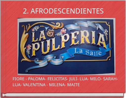 2. AFRODESCENDIENTES