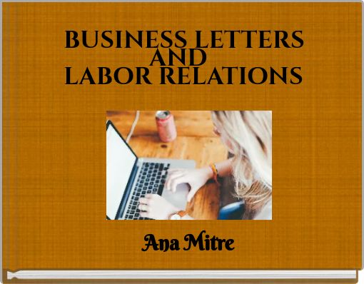 Front cover of 'BUSINESS LETTERS AND LABOR RELATIONS' 