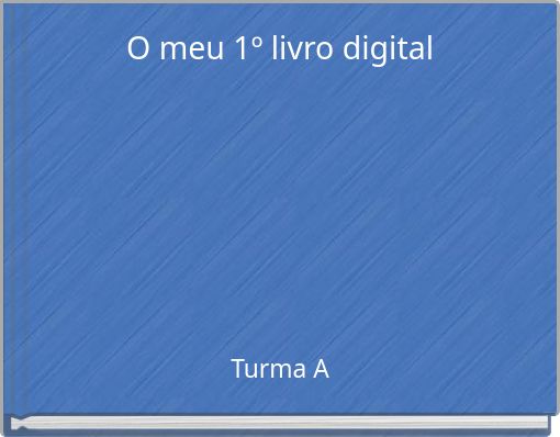 O meu 1º livro digital