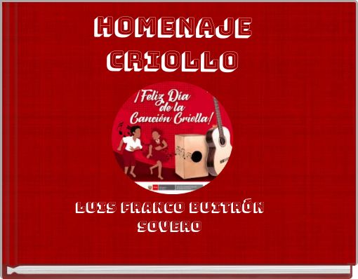 HOMENAJE CRIOLLO