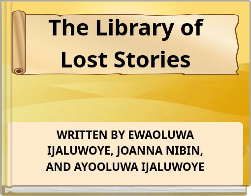 Front cover of 'The Library of Lost Stories' 
