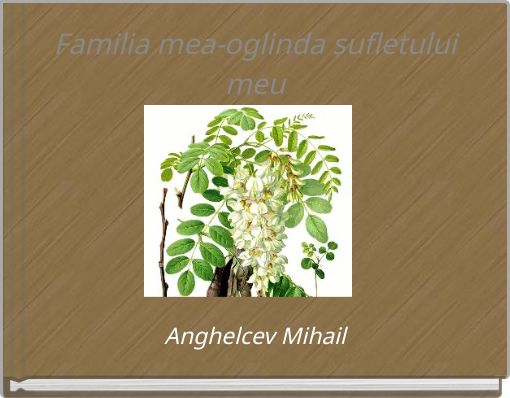 Familia mea-oglinda sufletului meu