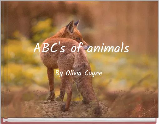 ABC's of animals