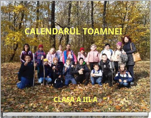 CALENDARUL TOAMNEI