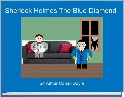 Book Cover for: Sherlock Holmes The Blue Diamond