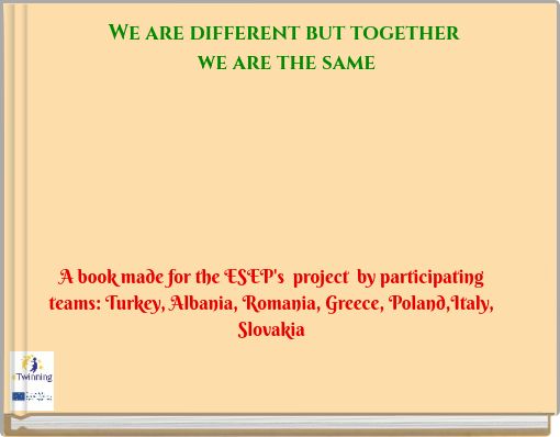 We are different but together we are the same