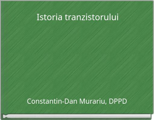 Istoria tranzistorului