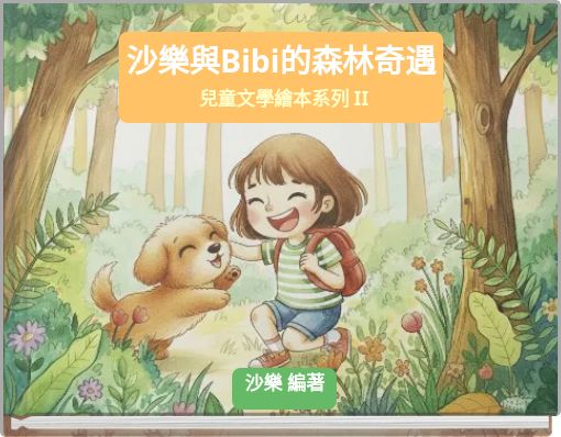 Front cover of '沙樂與Bibi的森林奇遇 兒童文學繪本系列 II' 