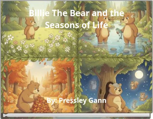 Front cover of 'Billie The Bear and the Seasons of Life' 
