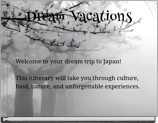 Book Cover for: Dream Vacations