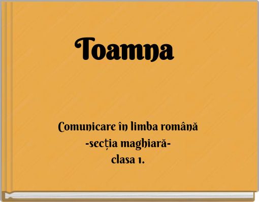 Toamna