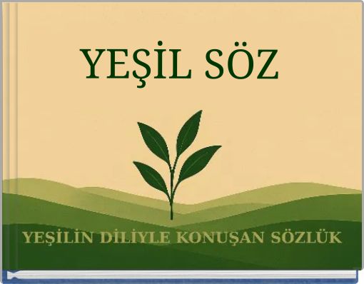 Book Cover for: YEŞİL SÖZ