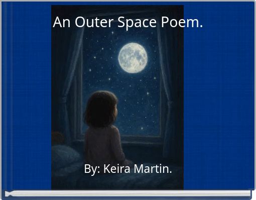 Book Cover for: An Outer Space Poem.