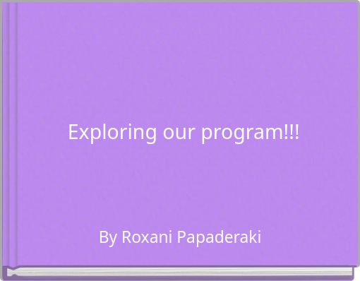 Exploring our program!!!
