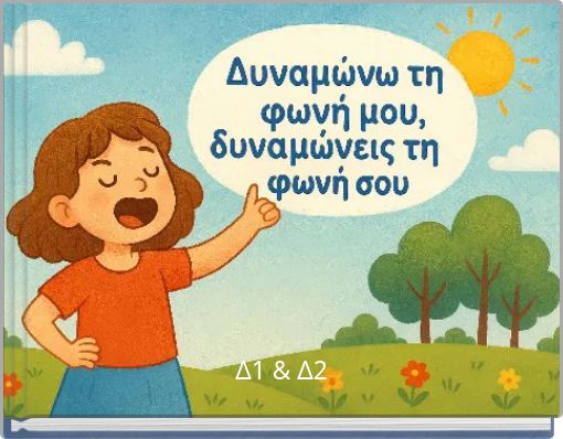 Δυναμώνω τη φωνή μου, δυναμώνεις τη φωνή σου