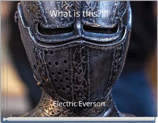 Front cover of 'What is this?!!!' 