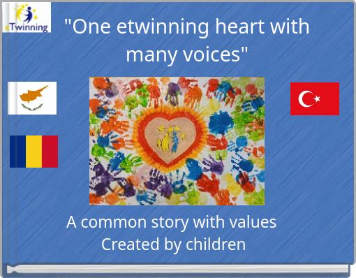 "&Omicron;ne etwinning heart with many voices"