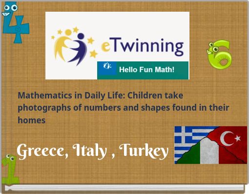Mathematics in Daily Life: Children take photographs of numbers and shapes found in their homes