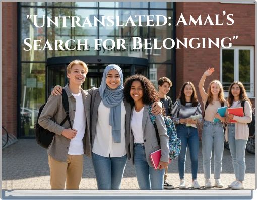 Book Cover for: "Untranslated: Amal’s Search for Belonging"