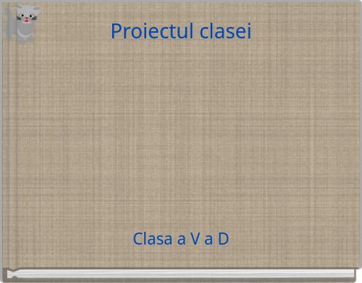 Proiectul clasei
