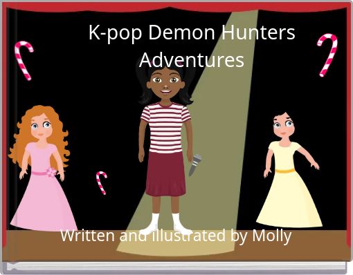 Front cover of 'K-pop Demon Hunters Adventures' 