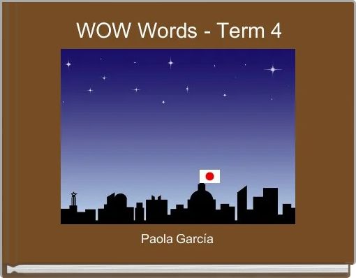 WOW Words - Term 4