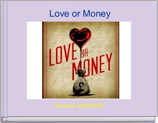 Book Cover for:  Love or Money