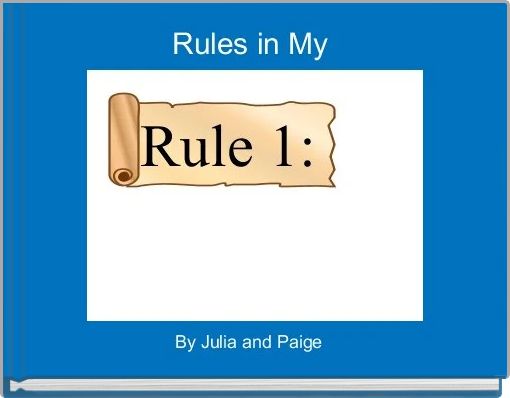 Book Cover for: Rules in My School