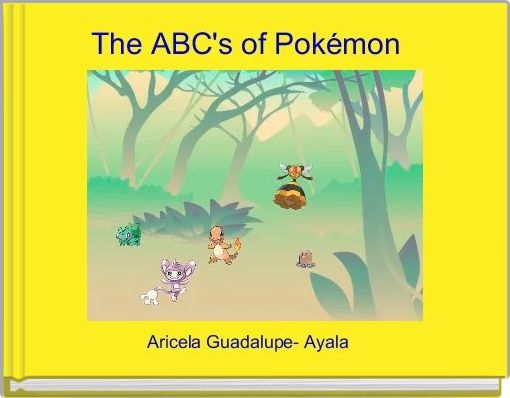 Book Cover for: The ABC's of Pokémon  